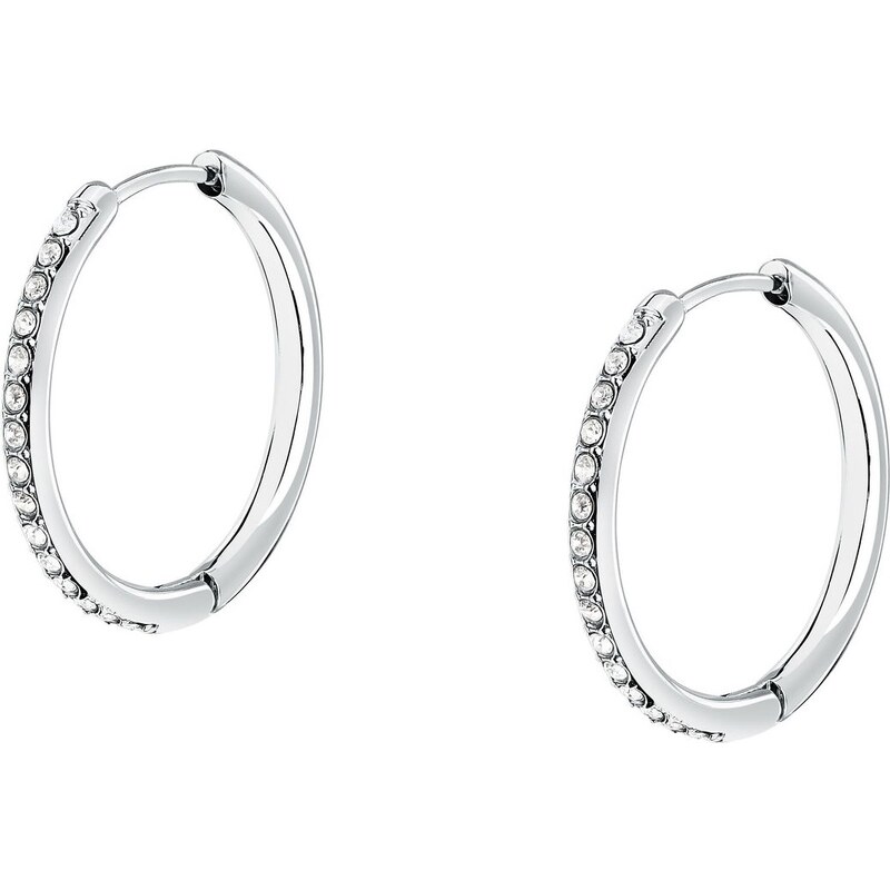 Morellato Oceľové kruhy s kryštálmi Ø 2 cm Creole SAUP24 66591462