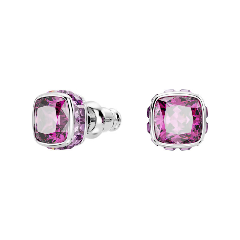 Swarovski Trblietavé náušnice pre ženy narodené vo februári Birthstone 66592906
