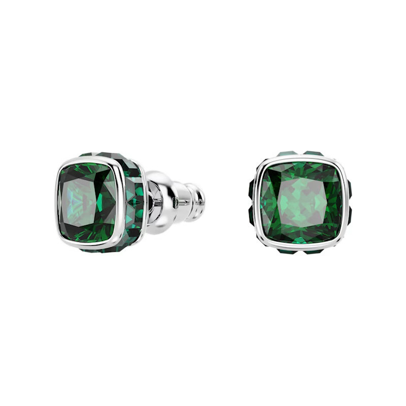 Swarovski Trblietavé náušnice pre ženy narodené v máji Birthstone 66587190