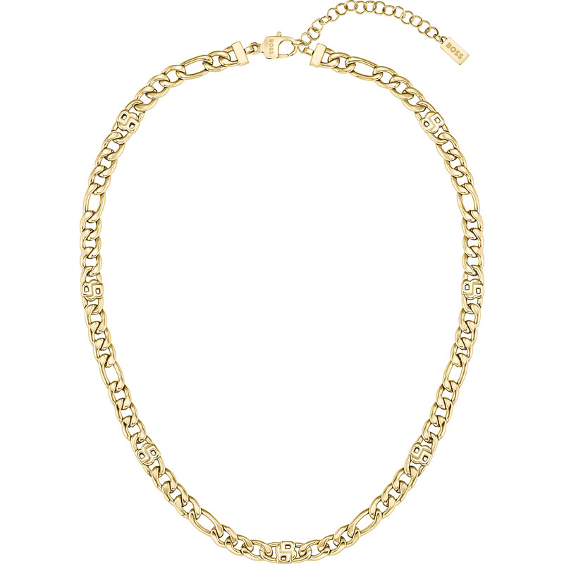 Hugo Boss Módny pozlátený náhrdelník s logami 1580632 66589710