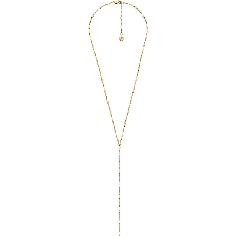 Fossil Módny pozlátený náhrdelník All Stacked Up JF04808710 66593790