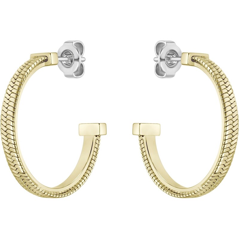 Hugo Boss Moderné pozlátené kruhy Zia 1580483 66587308