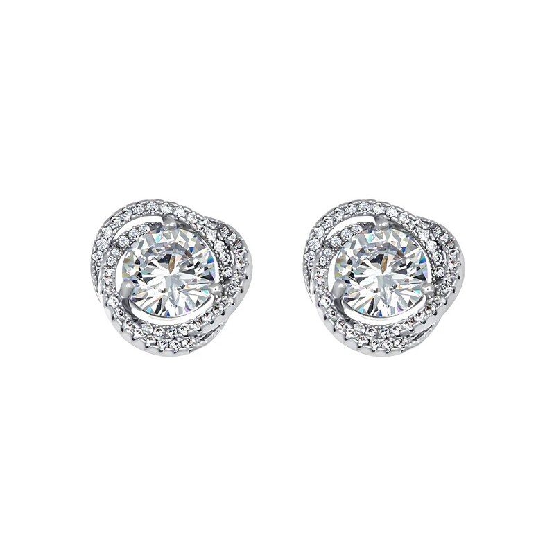 CRYSTalp Elegantné náušnice s kryštálmi Ray 42334.R 66589014