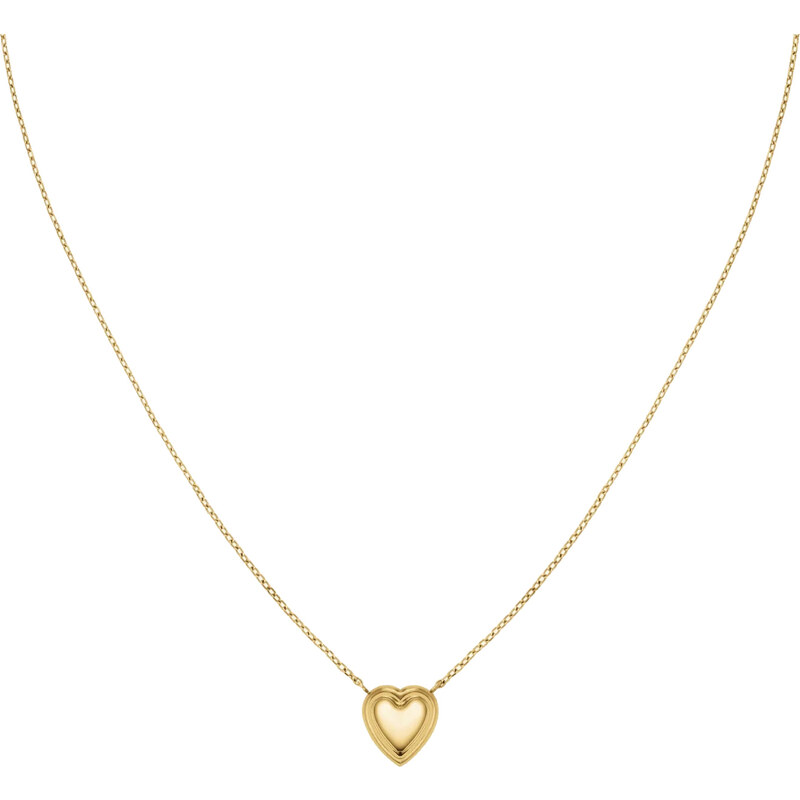 Rosefield Pozlátený náhrdelník s príveskom srdiečka JNPHG-J1008 66580165