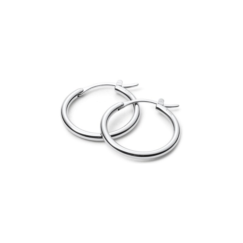 Fossil Nadčasové oceľové náušnice kruhy JOF00001040 66581435