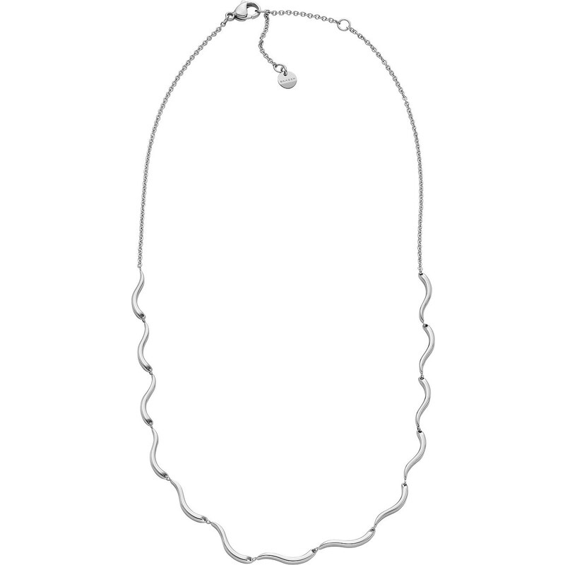 Skagen Nadčasový oceľový náhrdelník Wave SKJ1795040 66582313