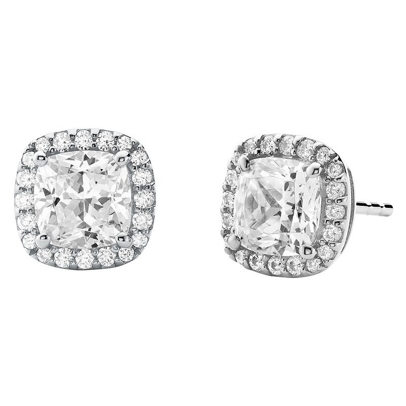 Michael Kors Strieborné náušnice s kubickými zirkónmi Brilliance 66594618