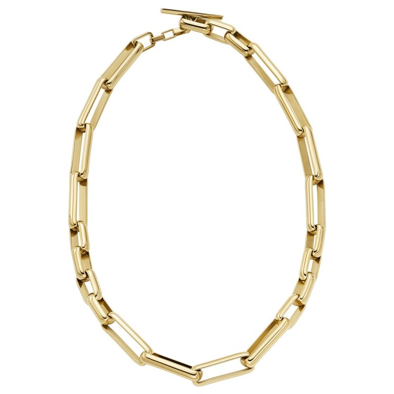 Fossil Masívny pozlátený náhrdelník Archival Core JOF00971710 66581847