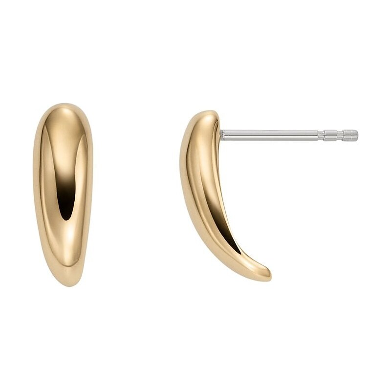 Skagen Pôvabné pozlátené náušnice Anja Pebble SKJ1857710 66591183