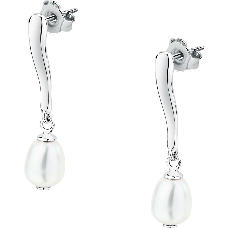 Morellato Visiace strieborné náušnice s riečnou perlou Perla SXU47 66591193