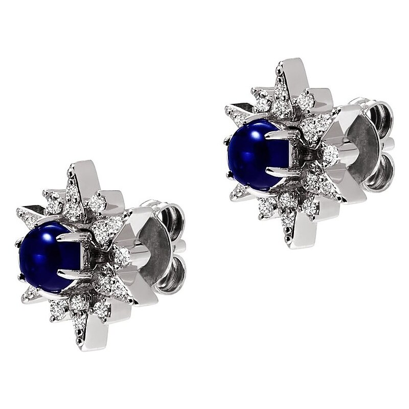 Emporio Armani Strieborné náušnice s kubickými zirkónmi Hviezda 66820169