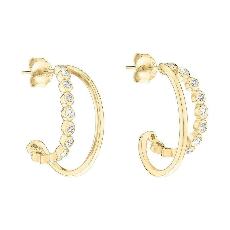 Tamaris Pozlátené náušnice so zirkónmi Tiny Glimmer TJ-0610-E-21 66586936