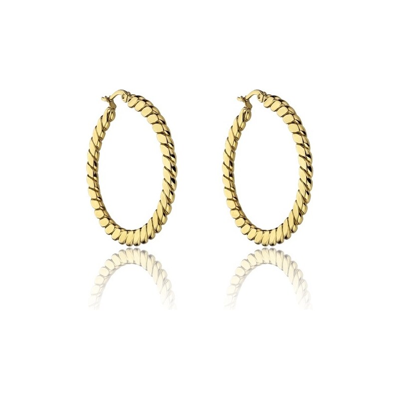 Marc Malone Pozlátené kruhy Hannah Gold Earrings MCE23016G 66595898