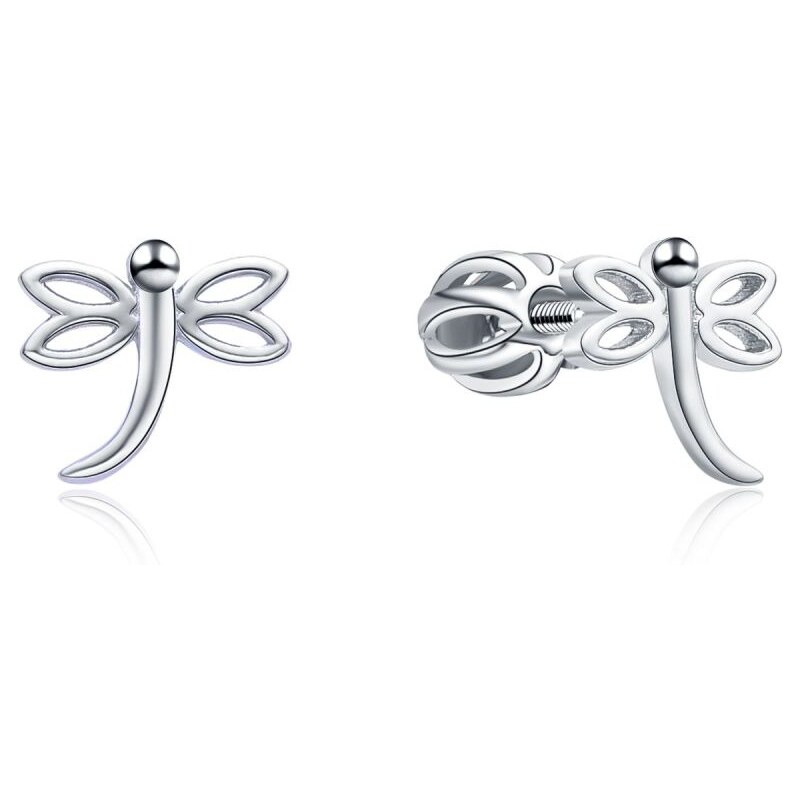 MOISS Jemné strieborné náušnice Vážky E0004395 66580273