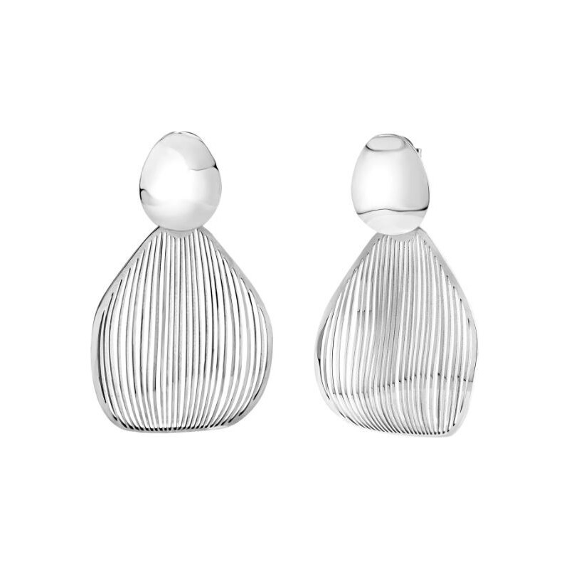 BREIL Oceľové visiace náušnice 2v1 B Whisper TJ3701 66590936