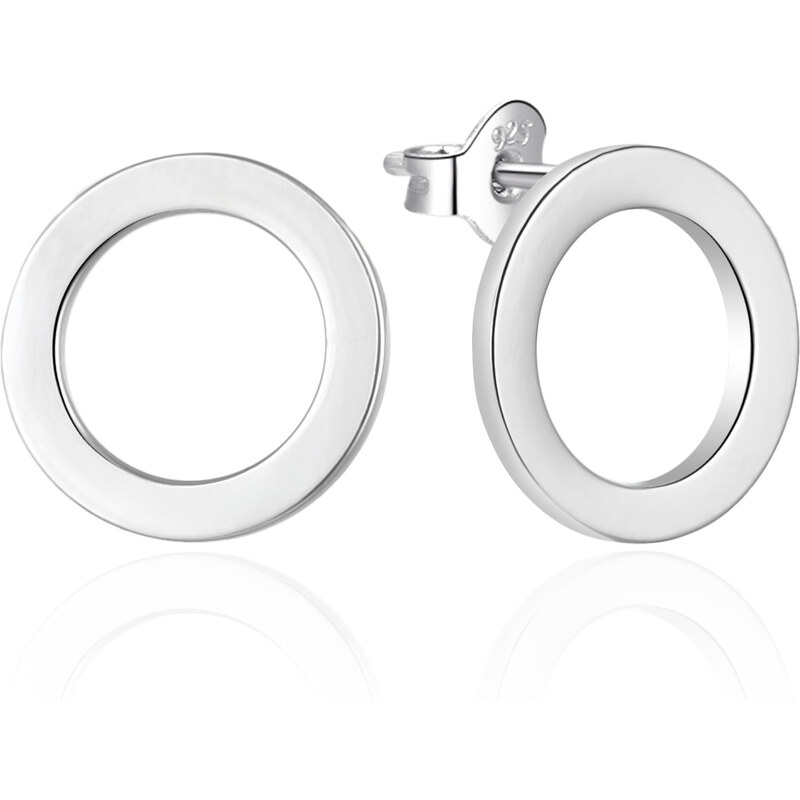 Agato Minimalistické strieborné náušnice AGT-E235P 66585550