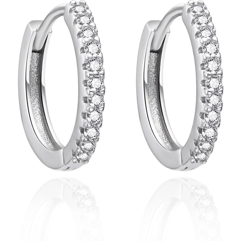 Agato Nadčasové strieborné prstene so zirkónmi AGT-E261KW 66588677