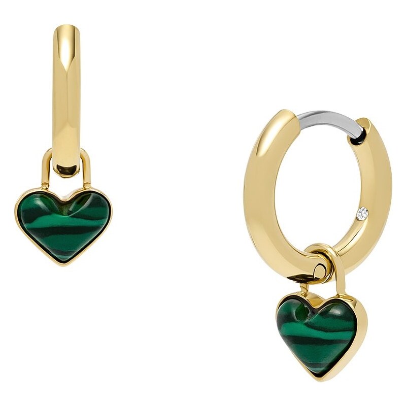 Fossil Pozlátené okrúhle náušnice 2v1 Moderné lúky JF04859710 66588206