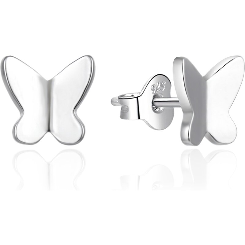 Agato Strieborné náušnice Motýliky AGT-E174P 66586247