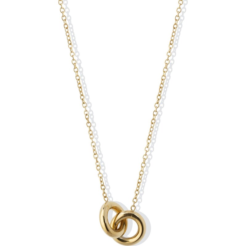 Liu Jo Slušivý náhrdelník s prepojenými krúžkami LJ2872 66578878