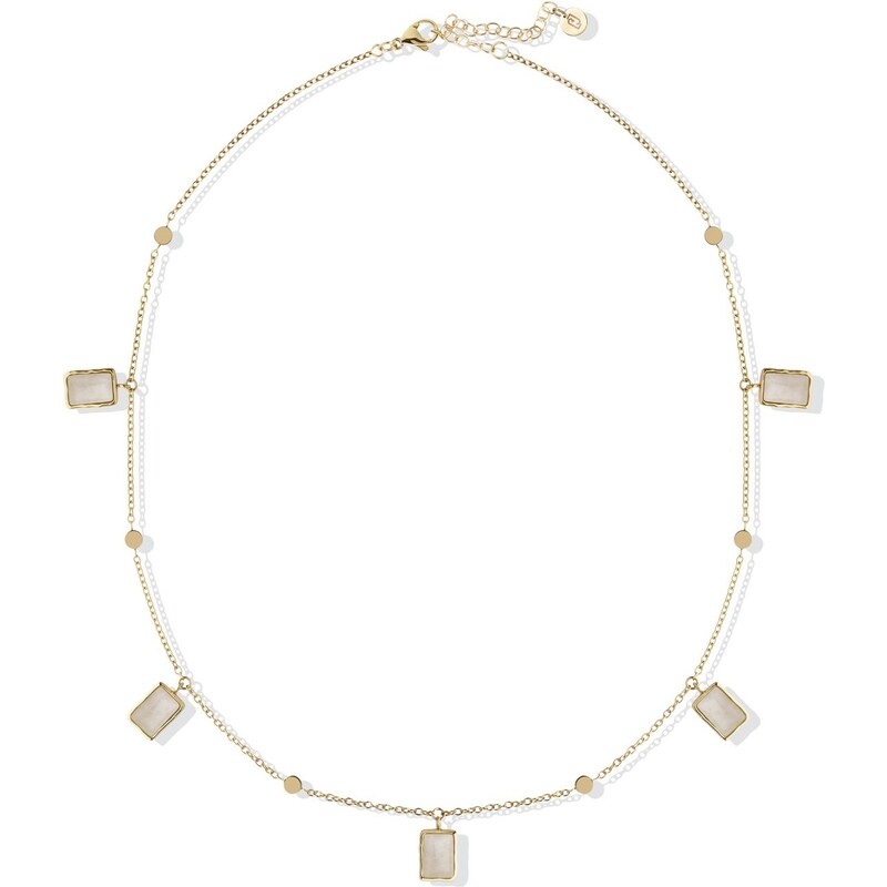 Liu Jo Pozlátený náhrdelník s príveskami LJ2854 66590973