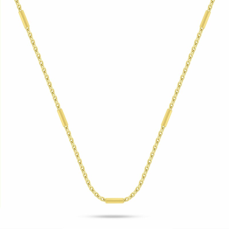 Brilio Silver Nežný pozlátený náhrdelník pre ženy NCL197Y 66586192