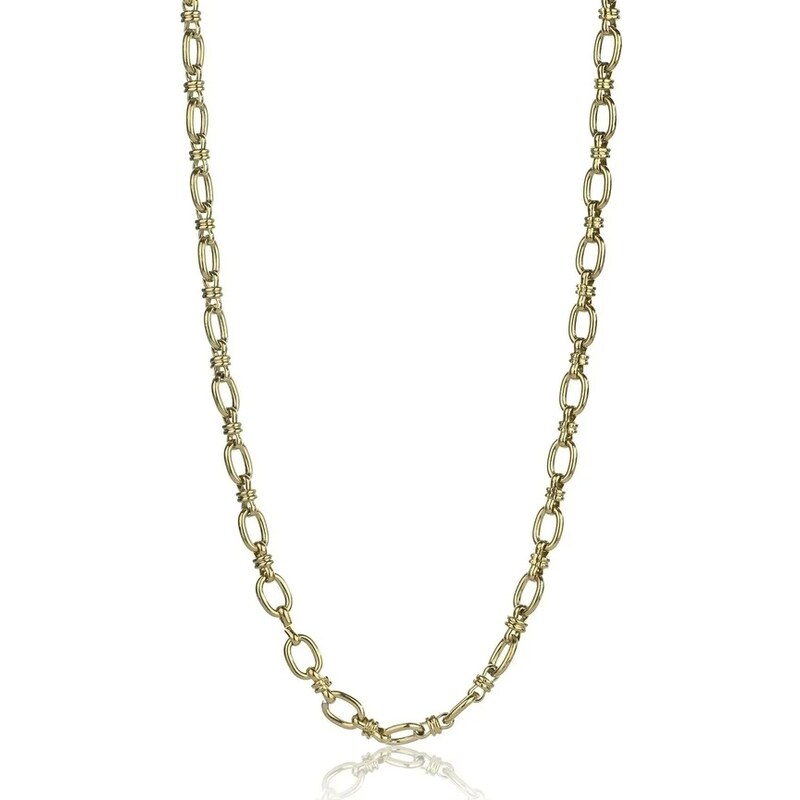 Marc Malone Pozlátený náhrdelník z ocele Elisa Gold Necklace MCN24019G 66594840