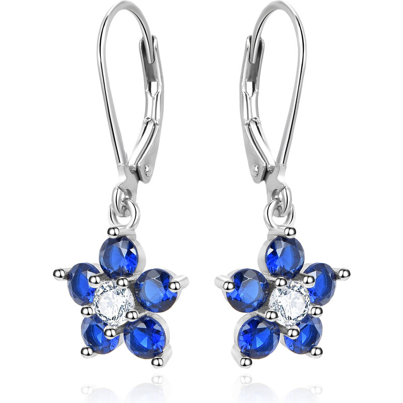 Beneto Očarujúce strieborné náušnice so zirkónmi AGUC3337 66594119