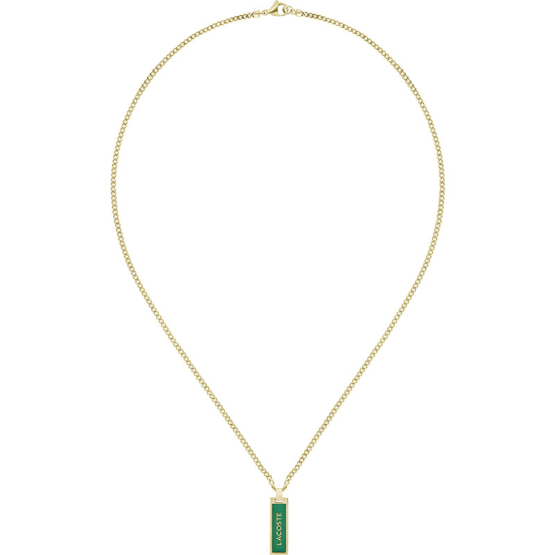 Lacoste Moderný pozlátený náhrdelník z ocele 2040325 66594807
