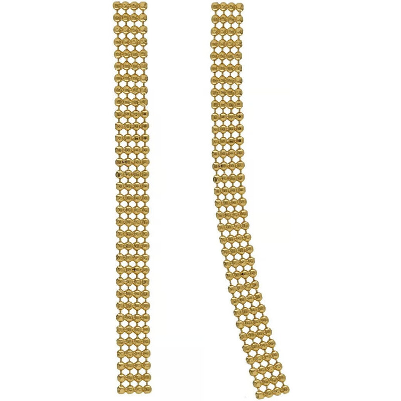 Victoria Cruz Pozlátené dlhé náušnice Empire A4925-DT 66586353