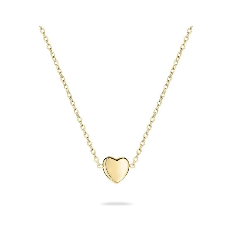 Tamaris Pôvabný pozlátený náhrdelník Bold Hearts TJ-0622-N-45 66585491