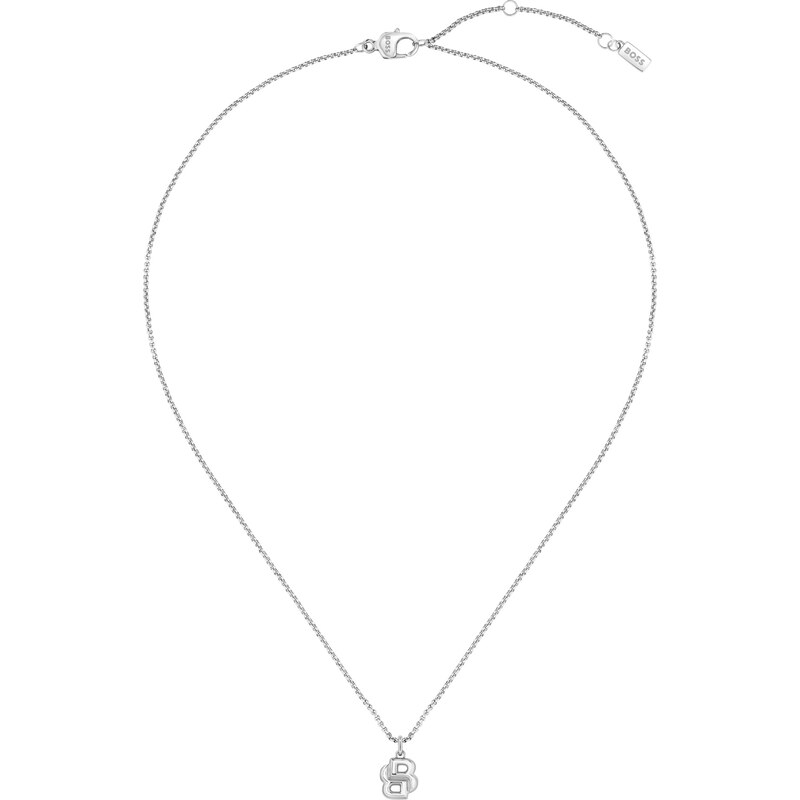 Hugo Boss Slušivý oceľový náhrdelník pre ženy Double B 1580697 66593979