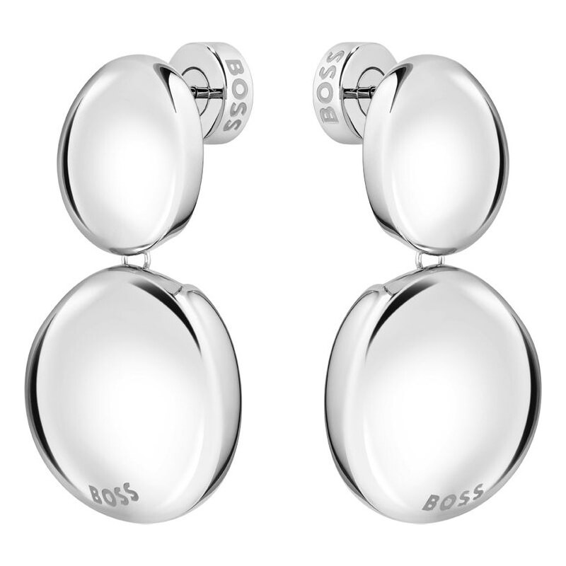 Hugo Boss Módne visiace náušnice z ocele Nugget 1580718 66590427