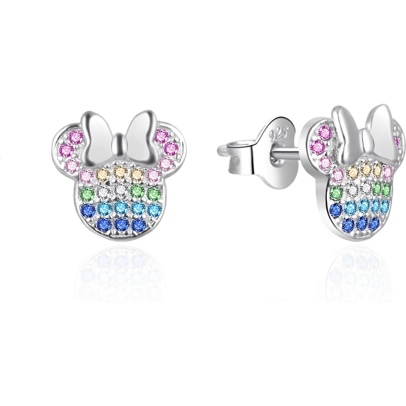 Agato Trblietavé strieborné náušnice Minnie AGT-ED021PC 66592108