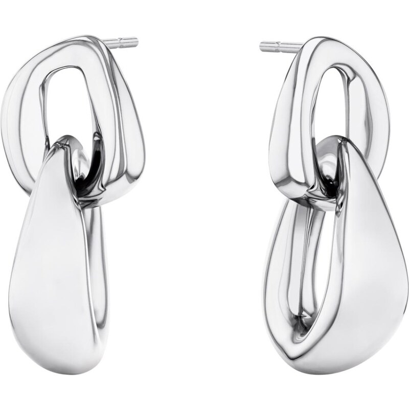 Calvin Klein Módne oceľové náušnice Statement Links 35000654 66588568