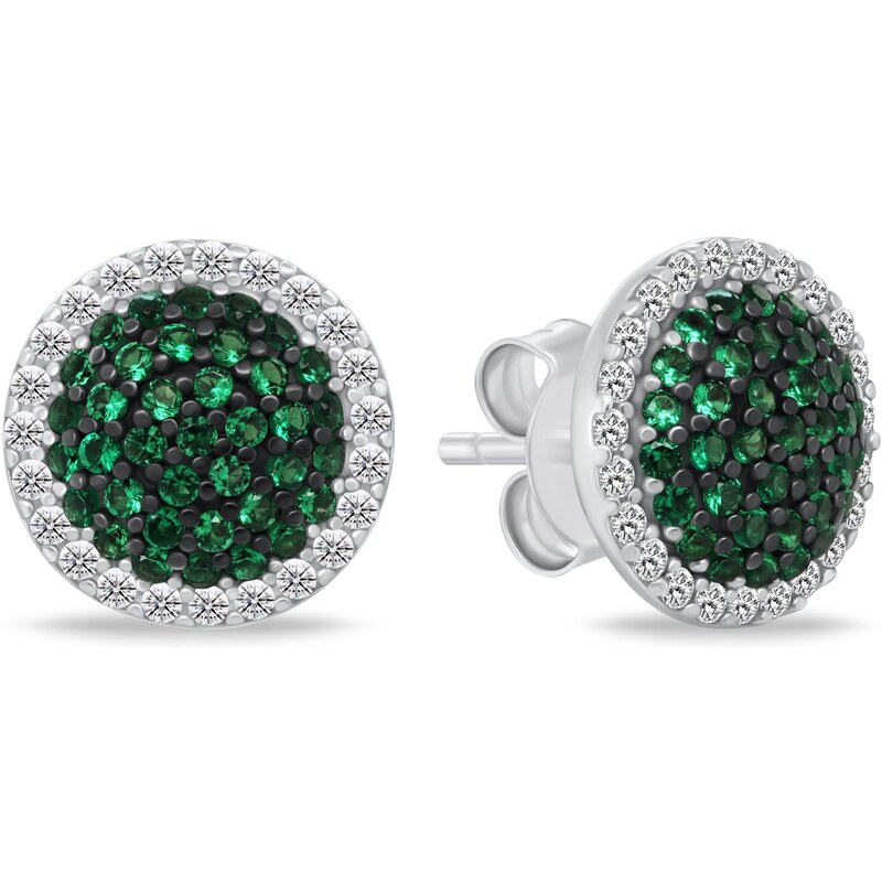 Brilio Silver Strieborné náušnice s kubickou zirkóniou EA1143WG 66586732