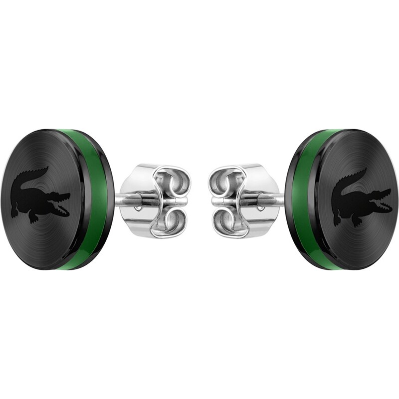 Lacoste Moderné oceľové náušnice kôstky Baseline 2040086 66579130