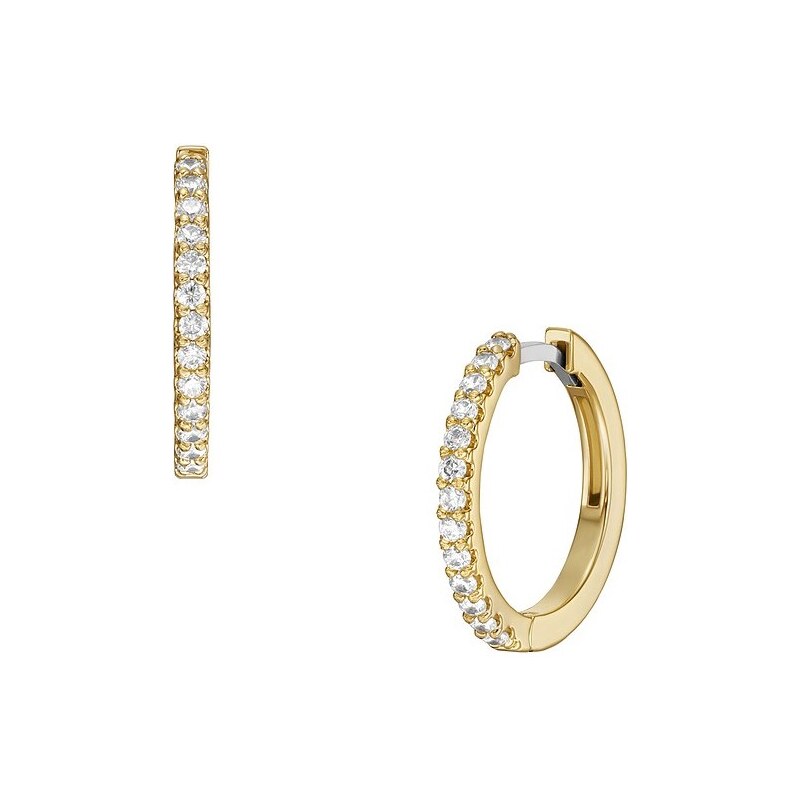 Fossil Nadčasové pozlátené kruhy All Stacked Up JA7215710 66588288