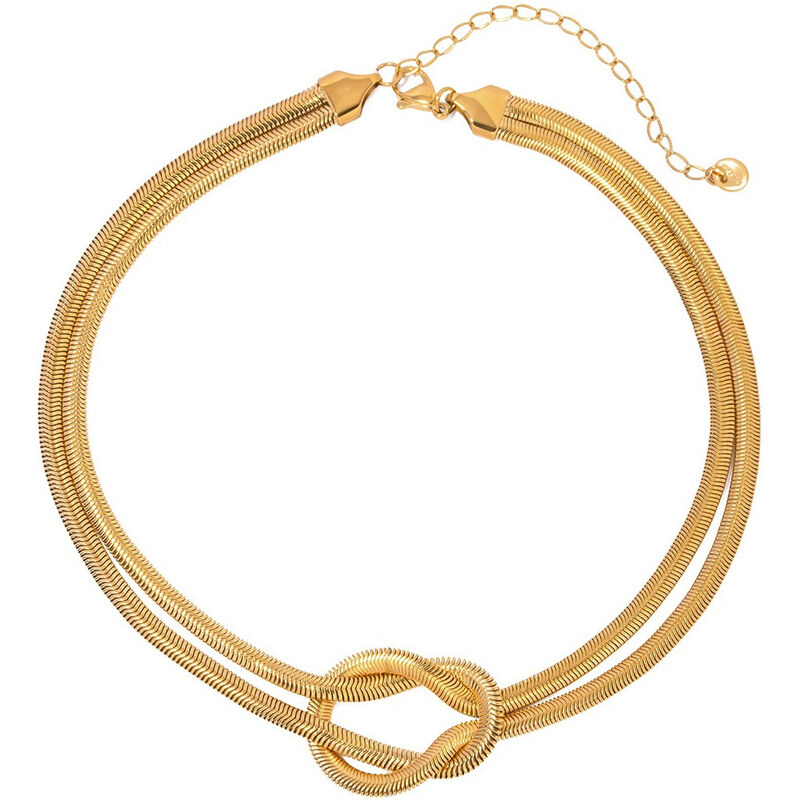 Troli Elegantný dvojitý náhrdelník Hádok VAAJDN2310015-G 66585470