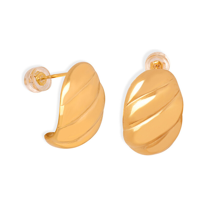 Troli Slušivé pozlátené náušnice VAAXF1133G 66593911