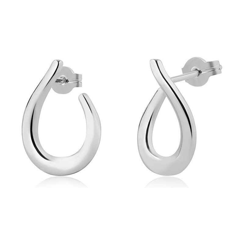 Brilio Originálne náušnice z bieleho zlata 14/508.161/6 Esp 66586591