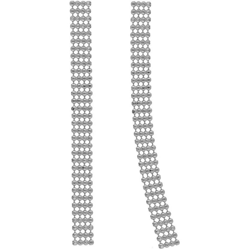 Victoria Cruz Strieborné dlhé náušnice Empire A4925-HT 66584855