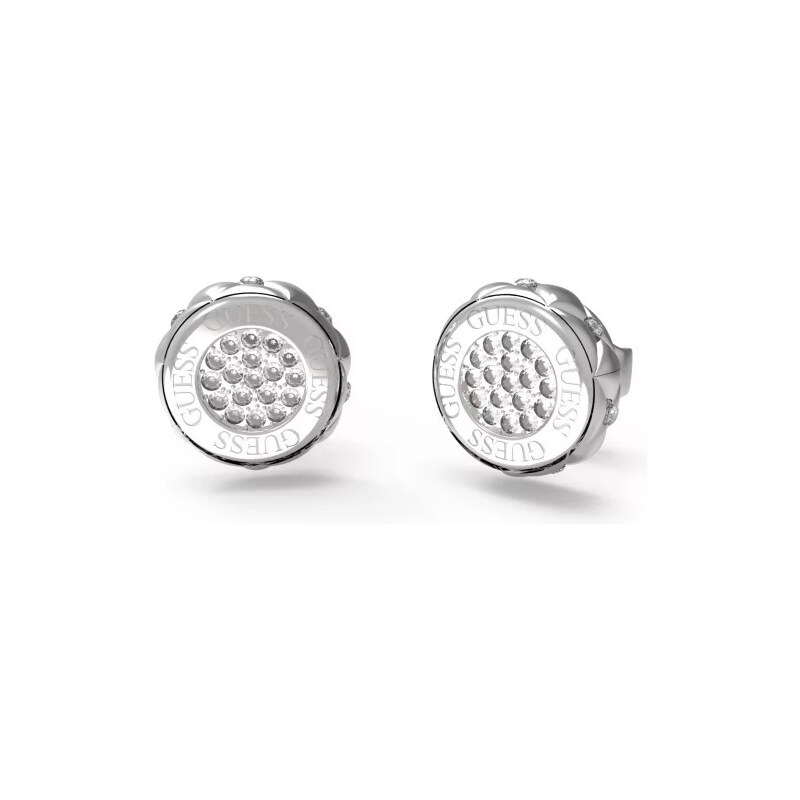 Guess Módne oceľové kôstky so zirkónmi Stylish Guess JUBE04595JWRHT/U 66587346