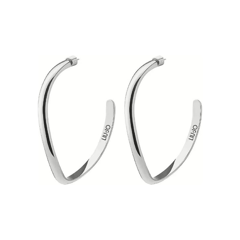 Liu Jo Módne oceľové kruhové náušnice Essential LJ2704 67506812