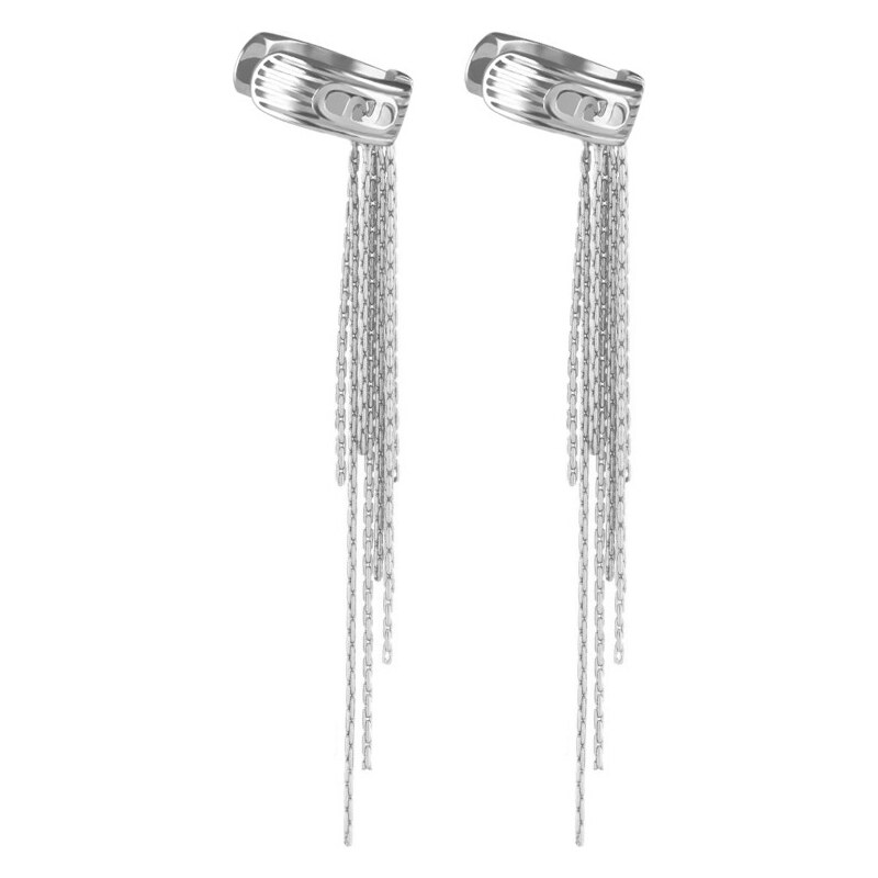 Liu Jo Dlhé oceľové záušnice s retiazkami Fashion LJ2769 66584381