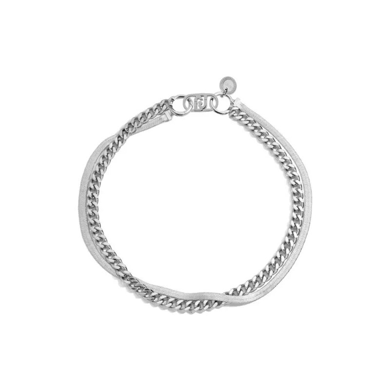Liu Jo Elegantný dvojitý náhrdelník z ocele Fashion LJ2781 66585982
