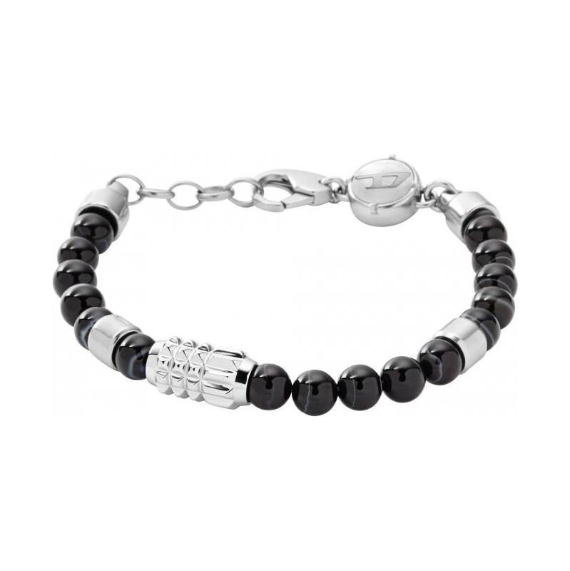 Diesel Korálkový náramok pre mužov DX0847040 66586705