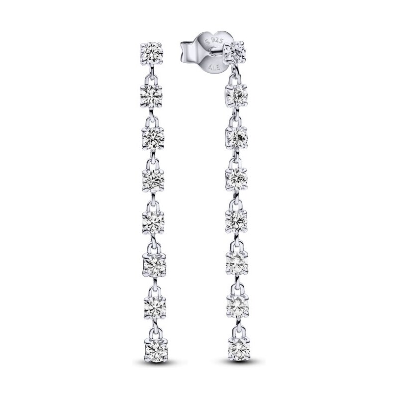 Pandora Luxusné strieborné náušnice so zirkónmi Timeless 293159C01 66592520