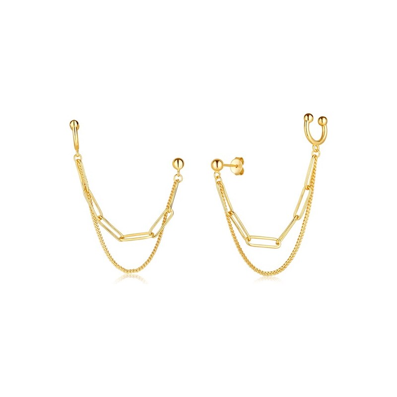 JVD Originálne pozlátené náušnice SVLE0726SH2GO00 66584562