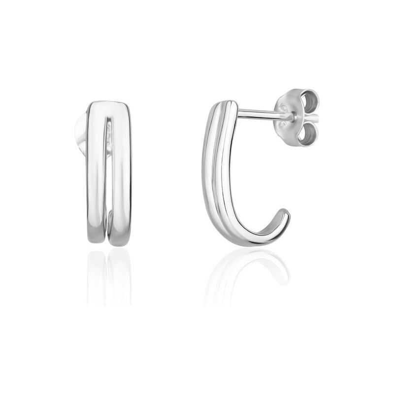 JVD Slušivé strieborné náušnice SVLE1625X610000 66582728